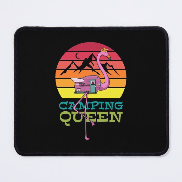 Item preview, Flamingo Camping Queen designed and sold by Maria Garcia.