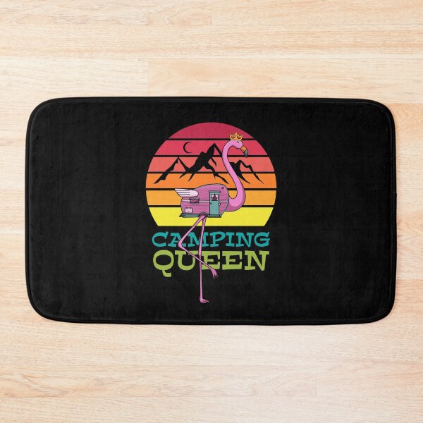 Item preview, Flamingo Camping Queen designed and sold by Maria Garcia.