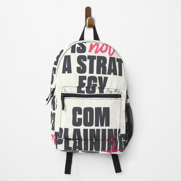 Item preview, Complaining is not a strategy, Jeff Bezos quote, improve yourself, inspirational financial quote, be successful designed and sold by Spallutos.