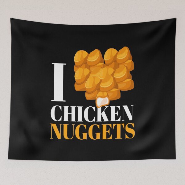 Item preview, Me encantan los nuggets de pollo designed and sold by MooonTees.