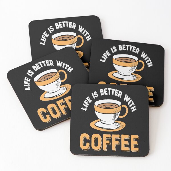 Item preview,   Coffee Lover Funny Sayings ,  life is better with coffee designed and sold by remonss.