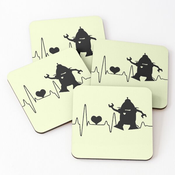 Item preview, Robot Heartbeat Design designed and sold by Red-ElYoubi.