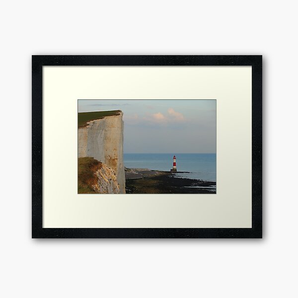Beachy Head Lighthouse Framed Art Print