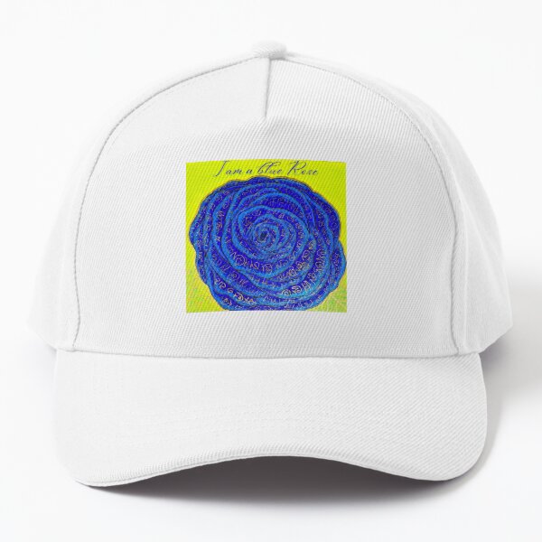 Blue Rose Baseball Cap