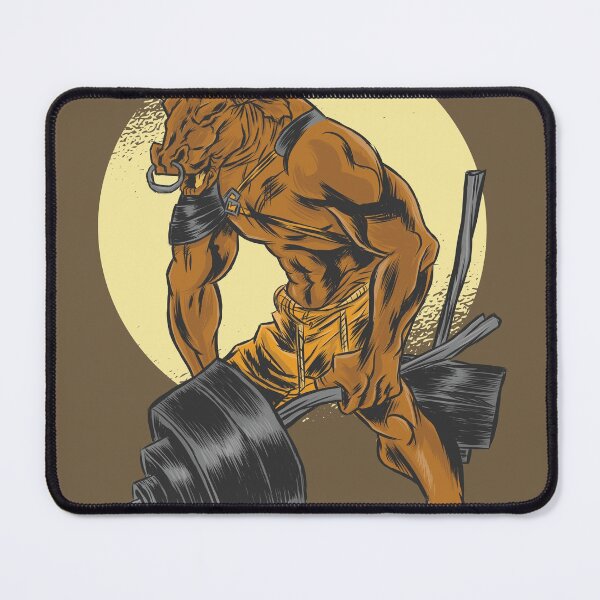 Item preview, Minotaur Dumbbell Fitness Gym designed and sold by Klotho-Fashion.
