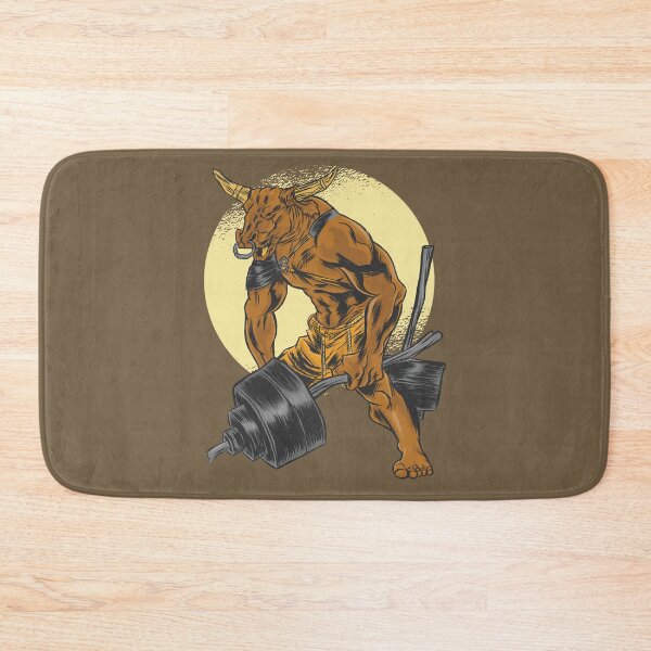 Item preview, Minotaur Dumbbell Fitness Gym  designed and sold by Klotho-Fashion.