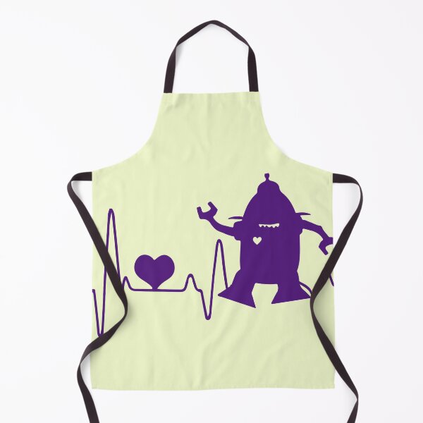 Item preview, Violet Robot Heartbeat Design designed and sold by Red-ElYoubi.