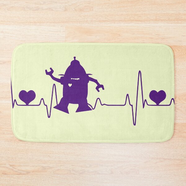 Item preview, Violet Robot Heartbeat Design designed and sold by Red-ElYoubi.