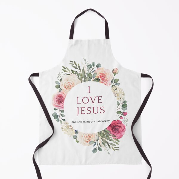 Item preview, I Love Jesus and Smashing the Patriarchy designed and sold by CheekyGrace.