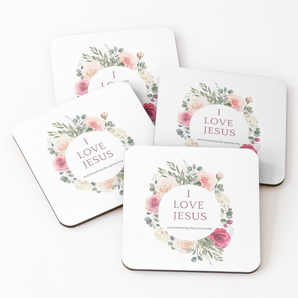 Item preview, I Love Jesus and Smashing the Patriarchy designed and sold by CheekyGrace.