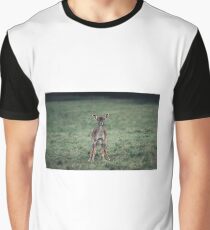 Baby deer urinating Graphic T-Shirt