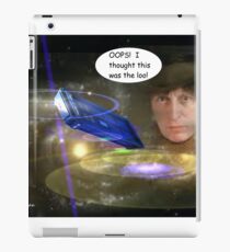 Dr Who Makes a Mistake iPad Case/Skin