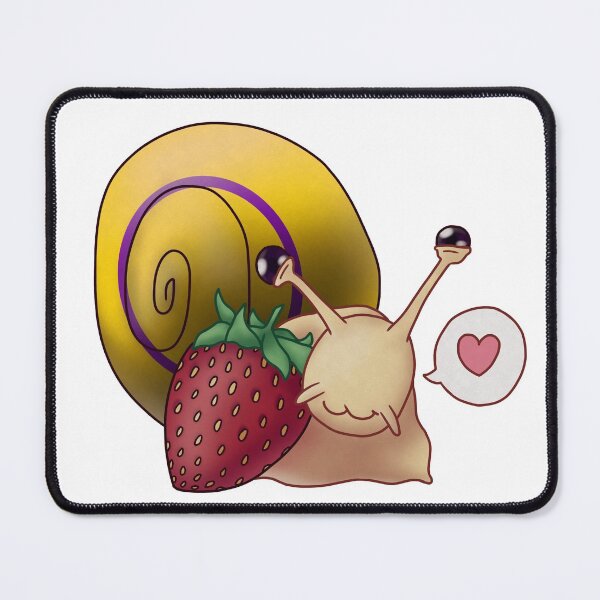 Item preview, Intersex Strawberry Pride Snail designed and sold by PrideSnails.