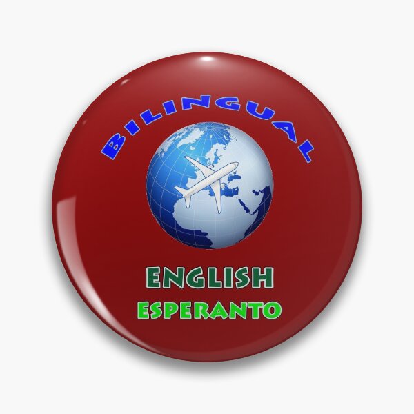 Item preview, Bilingual English Esperanto designed and sold by janraydesigns.