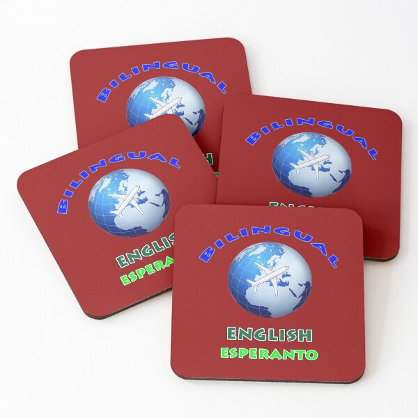 Item preview, Bilingual English Esperanto designed and sold by janraydesigns.