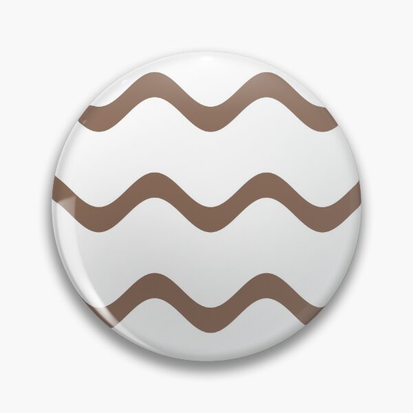 Item preview, Mid-tone Brown and White Rippled Stripe Pattern Pairs Dunn & Edwards 2022 Color of the Year Art & Craft DET682 - Colour Trends - Hue - Shade designed and sold by ColorOfTheYears.