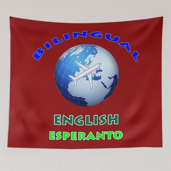 Item preview, Bilingual English Esperanto designed and sold by janraydesigns.