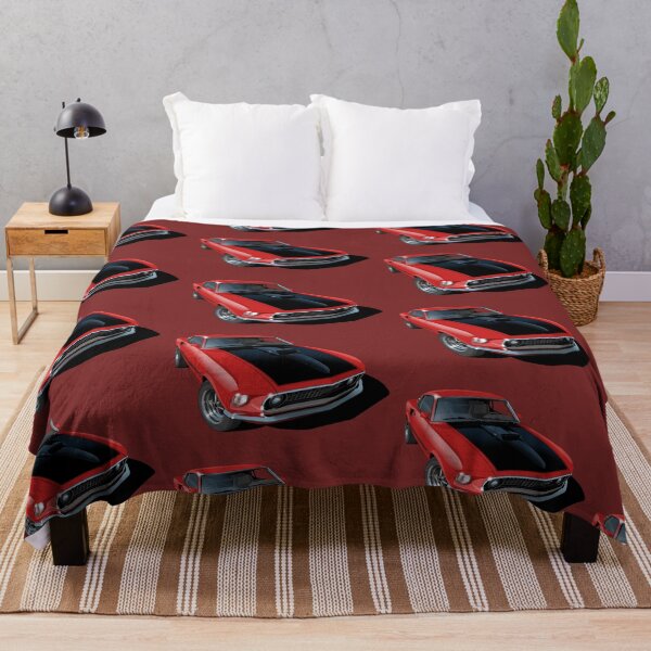 Item preview, 1969 ford mustang mach 1 in red designed and sold by candc-retro.