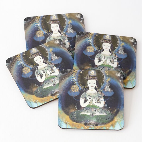 Item preview, Akasadhatesvari - White Female Buddha of Boundless Space designed and sold by Visuddhi.