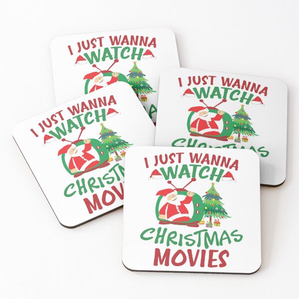 Item preview, I Just Wanna Watch Christmas Movies Family Xmas Gift designed and sold by happy gift art.