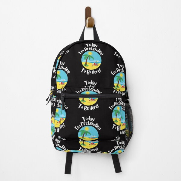 Item preview, Today I Am Pretending To Be At The Beach designed and sold by SloganExpress.