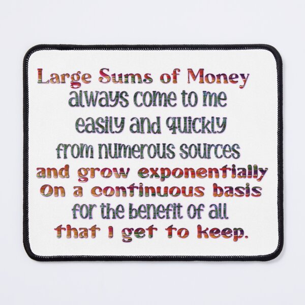 Item preview, Law of Attraction - Large Sums of Money Come To Me designed and sold by frankie5368.