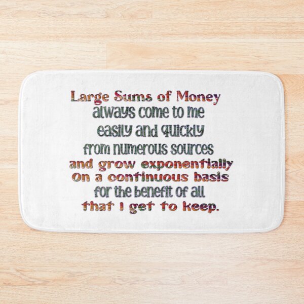 Item preview, Law of Attraction - Large Sums of Money Come To Me designed and sold by frankie5368.