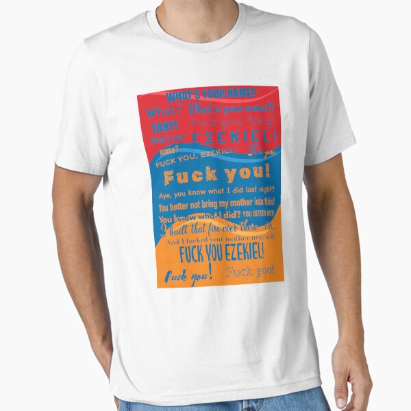 Item preview, Fuck You Tony Multicolored designed and sold by LoveHurtz.