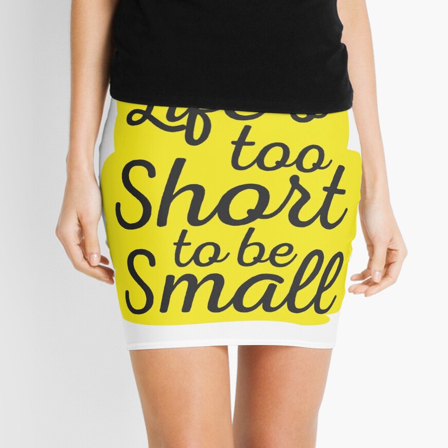 Short mini 2025 skirts quotes