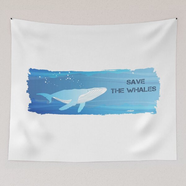 Item preview, Whale Hunting Protest / Save The Whales / Stop Whaling designed and sold by STOREMAAR.