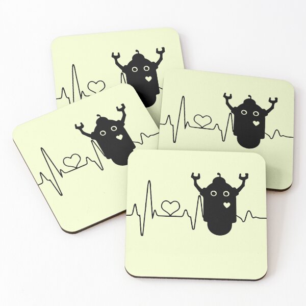 Item preview, Funny Robot Heartbeat Design designed and sold by Red-ElYoubi.