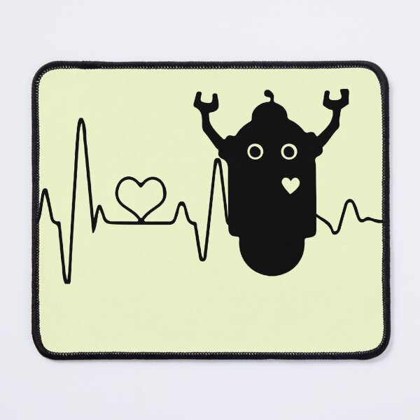 Item preview, Funny Robot Heartbeat Design designed and sold by Red-ElYoubi.