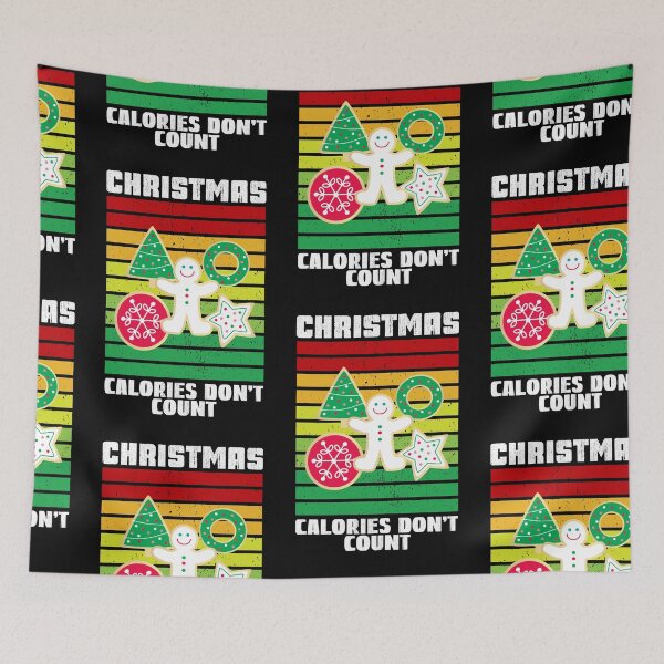 Item preview, Christmas Calories Don't Count, Christmas Bake Crew designed and sold by SportyDogShop.