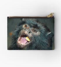 Marmoset Eating Studio Pouch