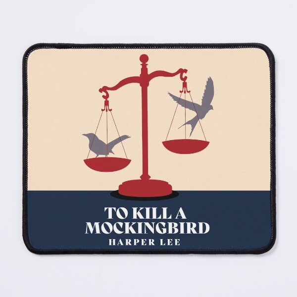 Item preview, Harper Lee To Kill a Mockingbird Book Art designed and sold by PrintsBySadie.