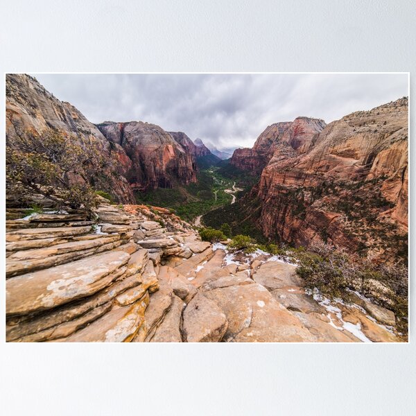 Angel's Landing, Zion National Park Poster