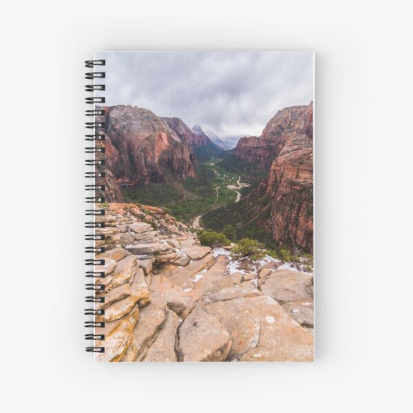 Angel's Landing, Zion National Park Spiral Notebook