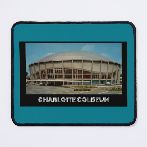 Item preview, Charlotte Coliseum-Teal designed and sold by DeadStadium.