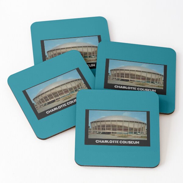 Item preview, Charlotte Coliseum-Teal designed and sold by DeadStadium.