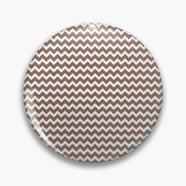 Item preview, Mid-tone Brown and White Zig Zag Line Pattern Pairs Dunn & Edwards 2022 Color of the Year Art & Craft DET682 - Colour Trends - Hue - Shade designed and sold by ColorOfTheYears.
