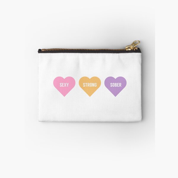 Item preview, Sexy strong sober proud woman soberversary from the heart designed and sold by portrait4you.