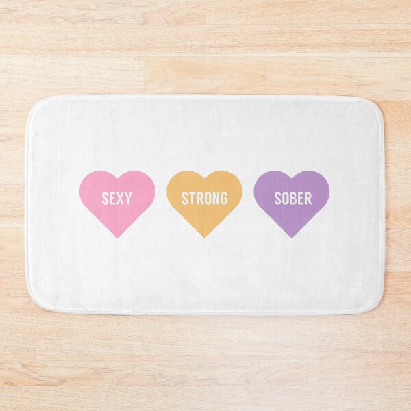 Item preview, Sexy strong sober proud woman soberversary from the heart designed and sold by portrait4you.