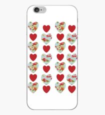 Floral Heart Pattern iPhone Case