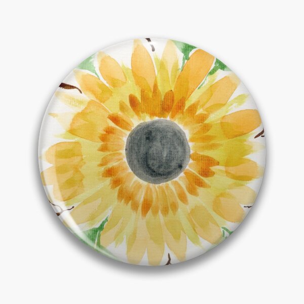 Item preview, Bold Watercolor Sunflower designed and sold by JuniperWD.