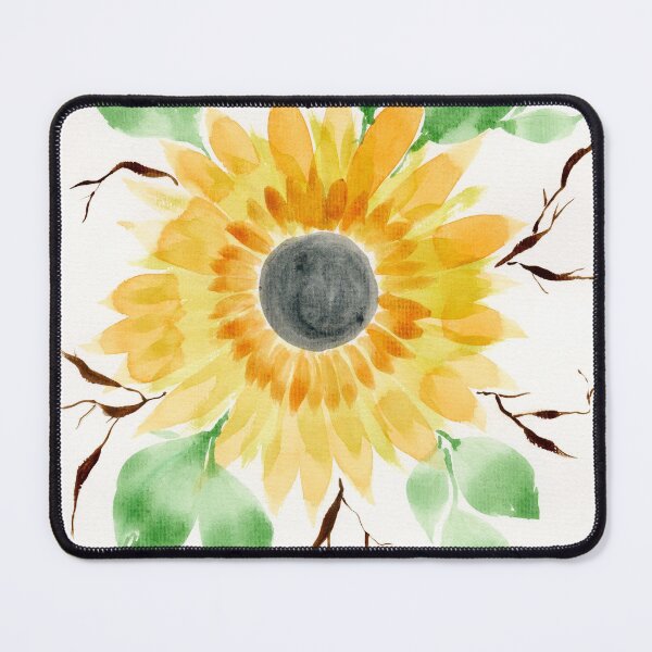 Item preview, Bold Watercolor Sunflower designed and sold by JuniperWD.