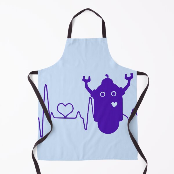 Item preview, Violet Funny Robot Heartbeat Design designed and sold by Red-ElYoubi.