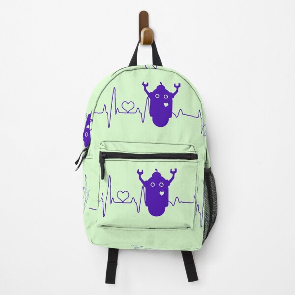 Item preview, Violet Funny Robot Heartbeat Design designed and sold by Red-ElYoubi.