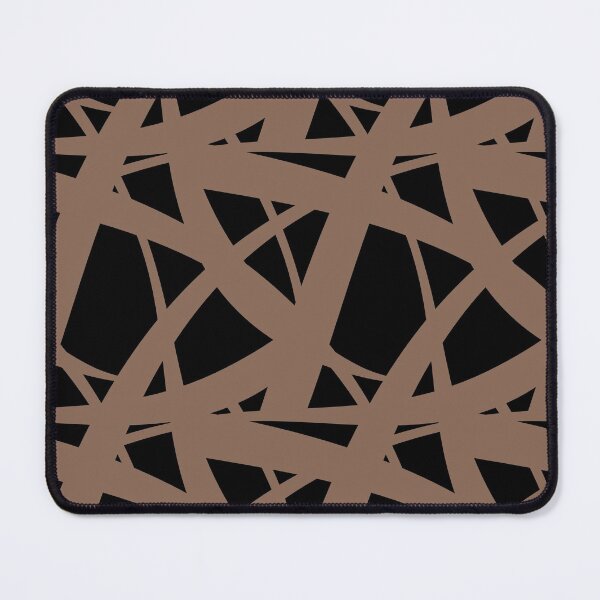 Item preview, Mid-tone Brown and Black Abstract Mosaic Pattern 3 Pairs Dunn & Edwards 2022 Color of the Year Art & Craft DET682 - Colour Trends - Hue - Shade designed and sold by ColorOfTheYears.