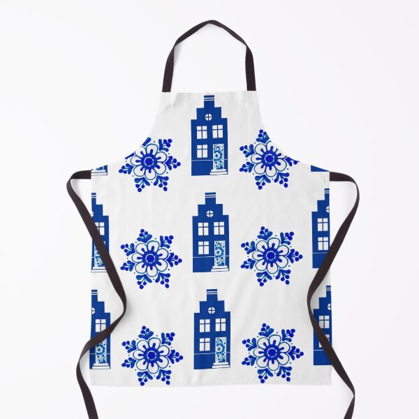 Item preview, Floral Delft Pattern designed and sold by redstitchlab.