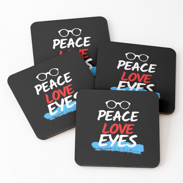 Item preview,  Optometry-Peace Love Eyes designed and sold by Oreo2020 Creations.